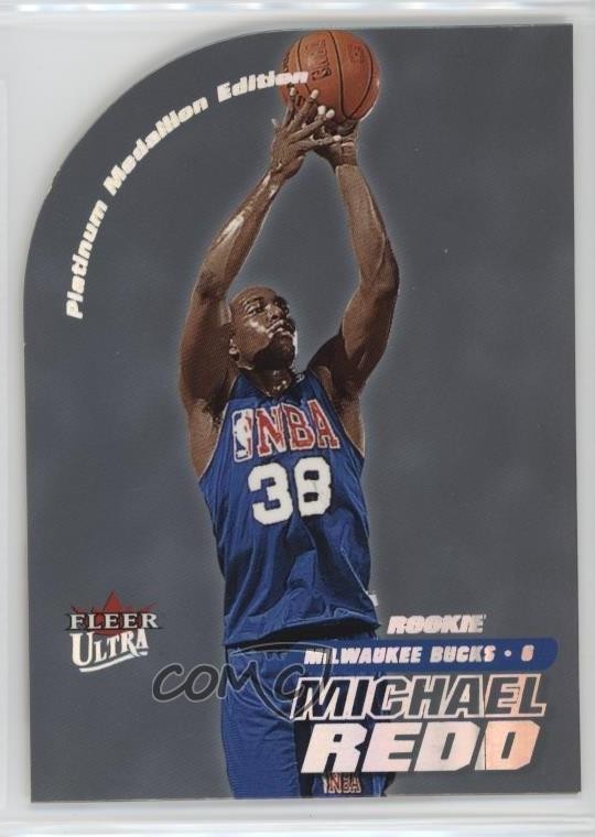 2000-01 Fleer Ultra Rookie Platinum Medallion 5/25 Michael Redd #221P 3c7