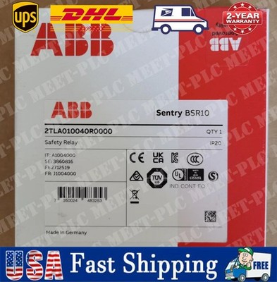 1pcs ABB Safety Relay Sentry BSR10 24VDC 2TLA010040R0000 Fast Shipping