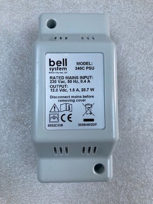 Bell Anlage Model: 340 PSU Netzteil