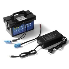 24V7Ah Replacement Li-ion Battery With 2A Charger BMS Kids UTV Ride-On Cars