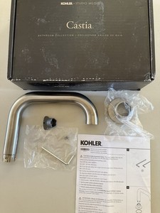 NEW Kohler Castia Studio McGee T35911-4-BN Tub Filler Bath Spout Brushed Nickel
