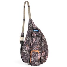 KAVU Mini Slingback Pack with Adjustable Rope Shoulder Strap, Quiet Wildflowers