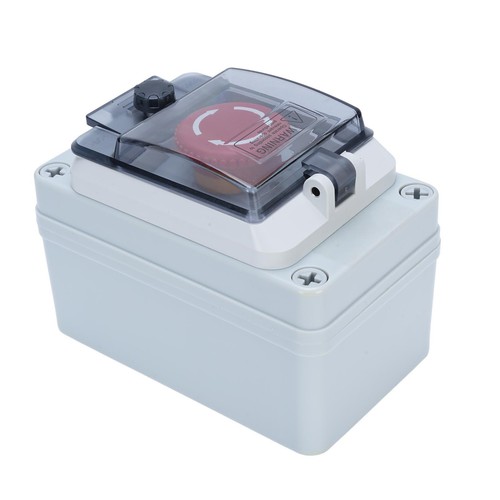 Red Button Switch Box IP67 Water Proof Rustproof Screws Emergency Shut Off - Picture 24 of 24