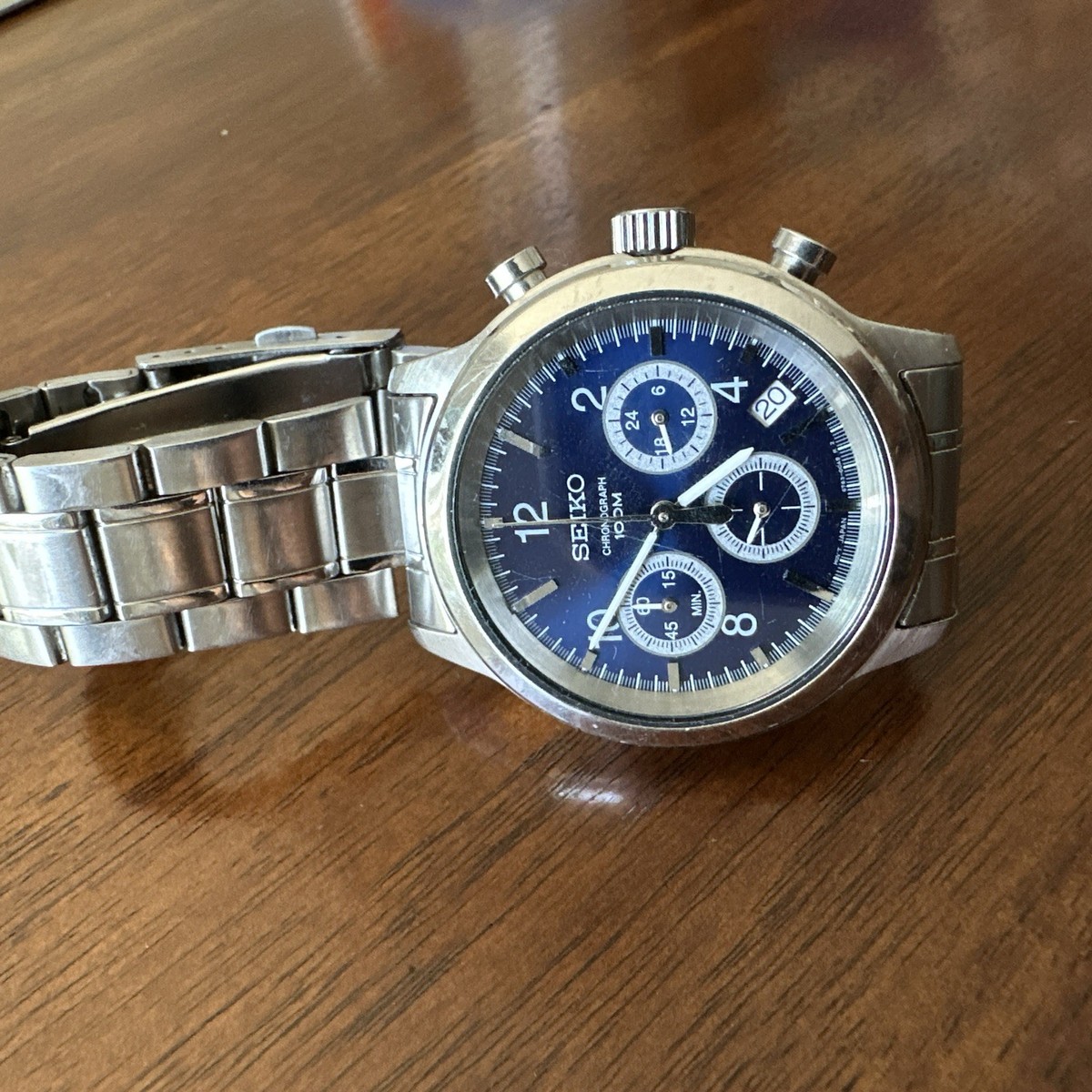 腕時計6点まとめ売り　SEIKO LM 5ACTUS CASIO RADO SEIKO Chronograph 100M 6T63-00A0 Quartz Watch Needs Battery | eBay