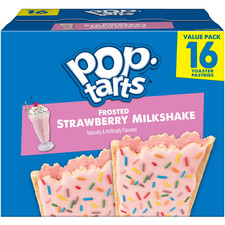 Pop-Tarts Frosted Blueberry Toaster Pastries, Breakfast Foods, Shelf-Stable, 27.