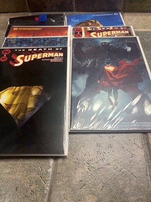 Death of Superman 30th Anniversary Special #1   Complete 6-Variant Cover Set | D
