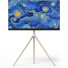 Tripod Easel TV Stand for 32” – 65 Inch LED LCD OLED Screens up to 77 LBS Studio
