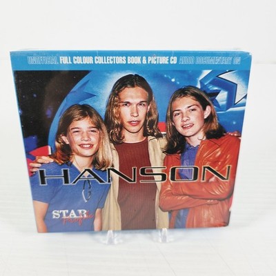 HANSON - Star Profile  (Euro CD + book, 1999) Interview CD  - Brand New Sealed 