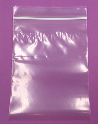 Clear Reclosable Poly Zip Seal Lock Top Bags 6'' x 8''  4 Mil, CASE OF 1000 BAGS