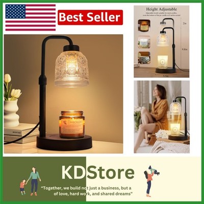 Safe & Stylish Candle Warmer Lamp with Timer & Dimming