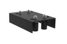 Sellon24 Torführungsbügel Double Réglage Acier Zingué RAL 9005 Noir