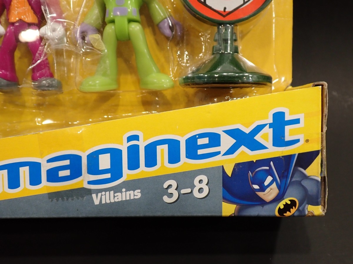 NEW 2012 Fisher Price Imaginext DC Super Friends VILLAINS Joker Mr
