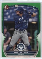 2023 Bowman Draft Green /99 Brock Rodden #BD-171 9hx