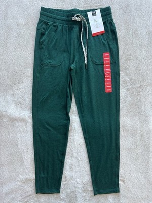 Member's Mark Women's Straight Leg Pants Green Blast Heather XS Pockets