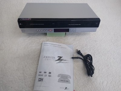 Zenith XBR716 DVD Recorder VHS Recording Combo Player VHS ONLY WORKS 