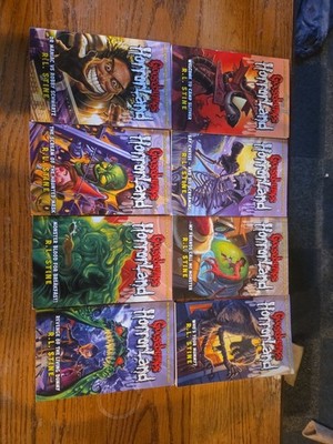 LOT of 8 Goosebumps Horrorland R.L. Stone Children's Chapter Book Paperback New!