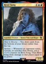 River Song 0152 Non Foil Rare Doctor Who Commander MTG Near Mint