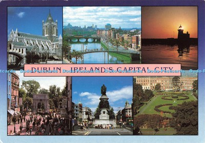 D261797 Dublin Ireland Capital City John Hinde Multi View