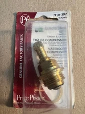 Price Pfister Genuine 910-392  Hot Cold Stem for Lavatory & Kitchen Faucets NIP