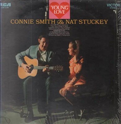 Connie Smith And Nat Stuckey Young Love NEAR MINT RCA Victor Vinyl LP