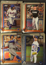 2025 Topps Chrome Baseball #1-300 Singles YOU PICK Complete your set!