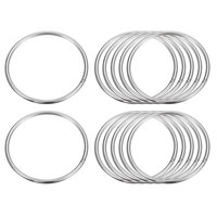 "Edelstahl 304 O Ringe, 12Stk 60Mm (2,36\") Ad. 3Mm StäRke O Ringe Runde Ringe"