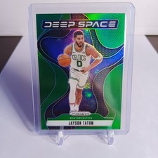 2024-25 Panini Prizm - Deep Space Jayson Tatum #7 Green Prizm
