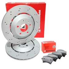 Discos de freno traseros flotantes OEM para Audi RS5 4.2 B8 (2010-2017) ALEMÁN ZIMMERMANN