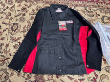 lincoln electric welding jacket k3114-l and k2977-m steelworker gloves