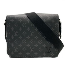LOUIS VUITTON District PM NV2Shoulder Bag black leatherCA3138