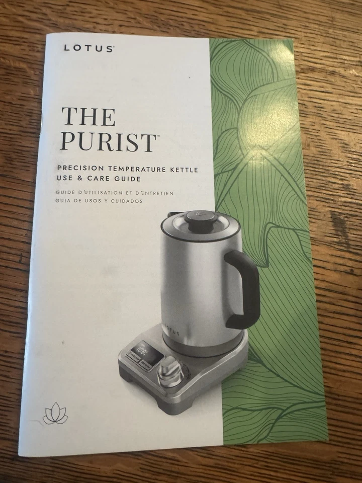 Tetera Lotus The Purist Foto 3 de 4