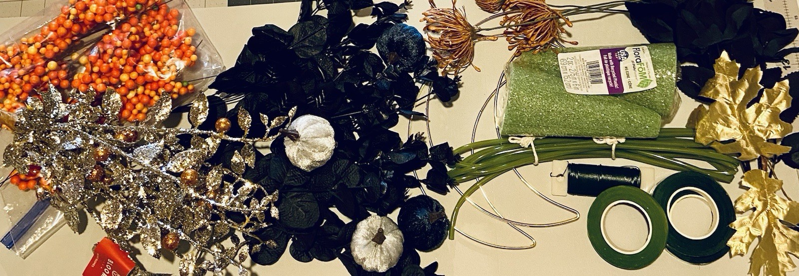 Huge Lot Of Fall Floral Stems & Accessories For Season-Wreath Making-Decorating