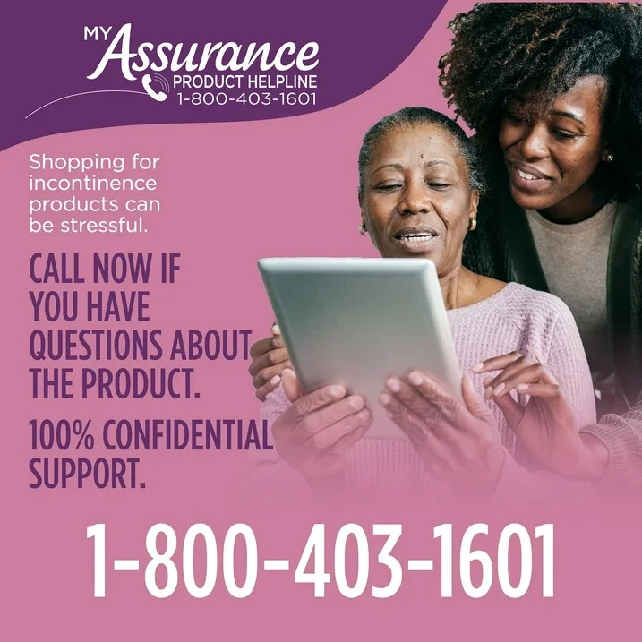 Assurance Women's Maximum Absorbancy Underwear, 2XL , (54 Count)