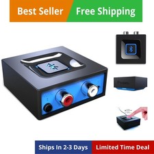 Bluetooth Audio Adapter for Music Streaming Sound System, Wireless Audio Adap...