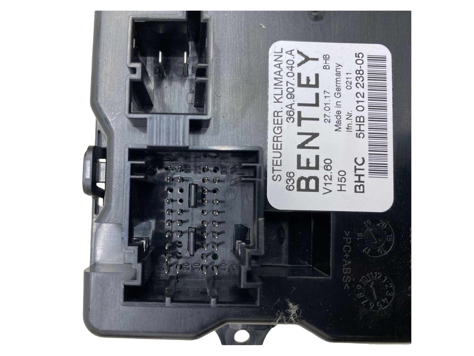 Bentley Bentayga 2015-2020 Air conditioning switch knob