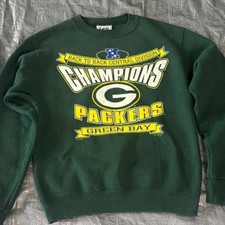 90s Green Bay Packers NFL Champion Crewneck Sweatshirt GREEN BAY' logo