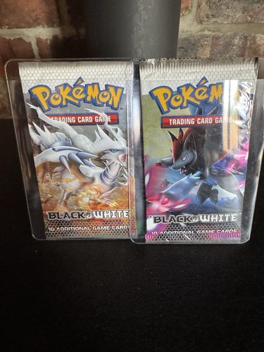 Pokémon Card Black & White Base Set Booster Packs Sealed Reshiram Zoroark - 第 1/2 張圖片
