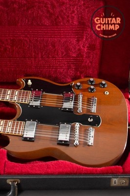 1978 Gibson EDS-1275 Double Neck Walnut Vintage Original w/ OHSC & Paperwork