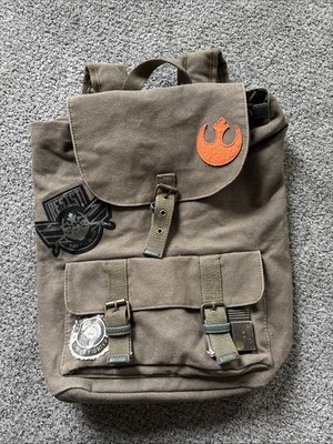 Disney Star Wars Galaxy s Edge Opening Day 2019 Rebel Canvas Backpack Bag