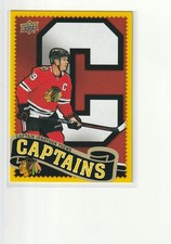 2025-26 Upper Deck Chicago Centennial Yellow Captains Jonathan Toews #162