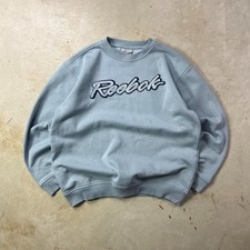 90s baby blue reebok sweatshirt