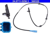 ATE Sensor, Raddrehzahl 24.0711-5256.3 FüR CitroËN Peugeot DS