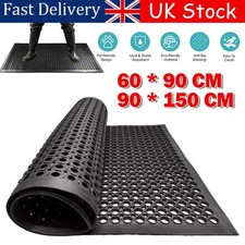 Large Rubber Mats Heavy Duty Ring Matting Entrance Big Safety Workplace Outdoor