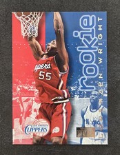 SkyBox 1996-97 Premium Lorenzen Wright #239 Los Angeles Clippers Rookie Card ?. rookie card picture