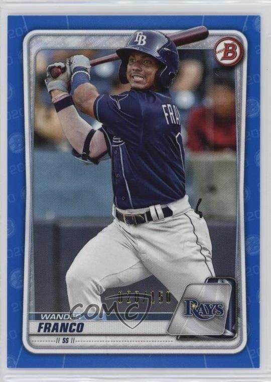 2020 Bowman Prospects Blue /150 Wander Franco #BP-1