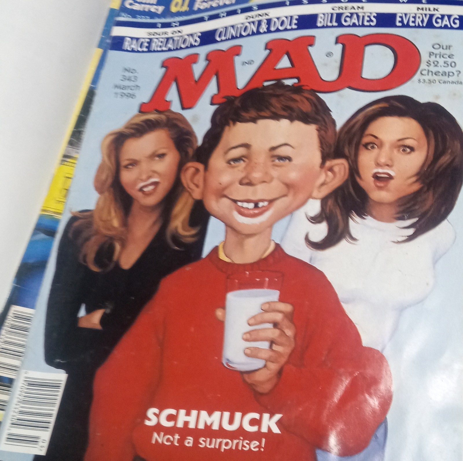MAD Magazine March 1996 Issue #370 English Humor & Satire 