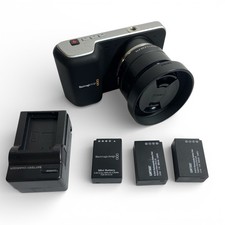 Blackmagic Design Pocket Cinema Camera OG Original Model w/ Sigma 30mm f2.8 Lens