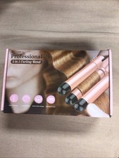 Bestope Pro Beach Waver Curling Iron Wand 5 In 1 Interchangeable Wands 3 Barrel