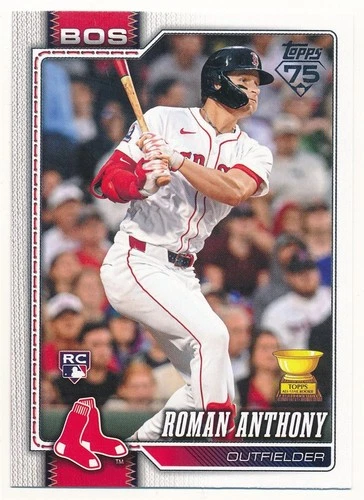 ROMAN ANTHONY 2026 TOPPS SERIES 1 #189 RC ROOKIE CARD BOSTON RED SOX MINT