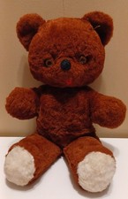 Vintage Knickerbocker Teddy Bear Brown Plush 14" Animals of Distinction Wind Up